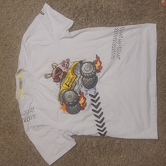 BKYS Lucky Charm Embroidered Off Road Tee, Size Large - Picture 1 of 5